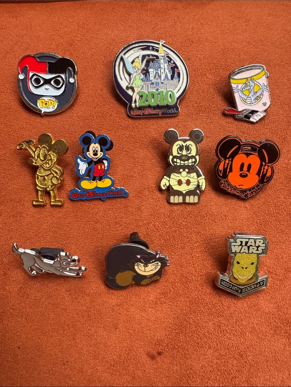 Disney Enamels collector tradable pins 10